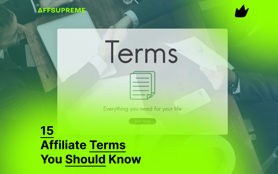15 Affiliate Terms You Should Know