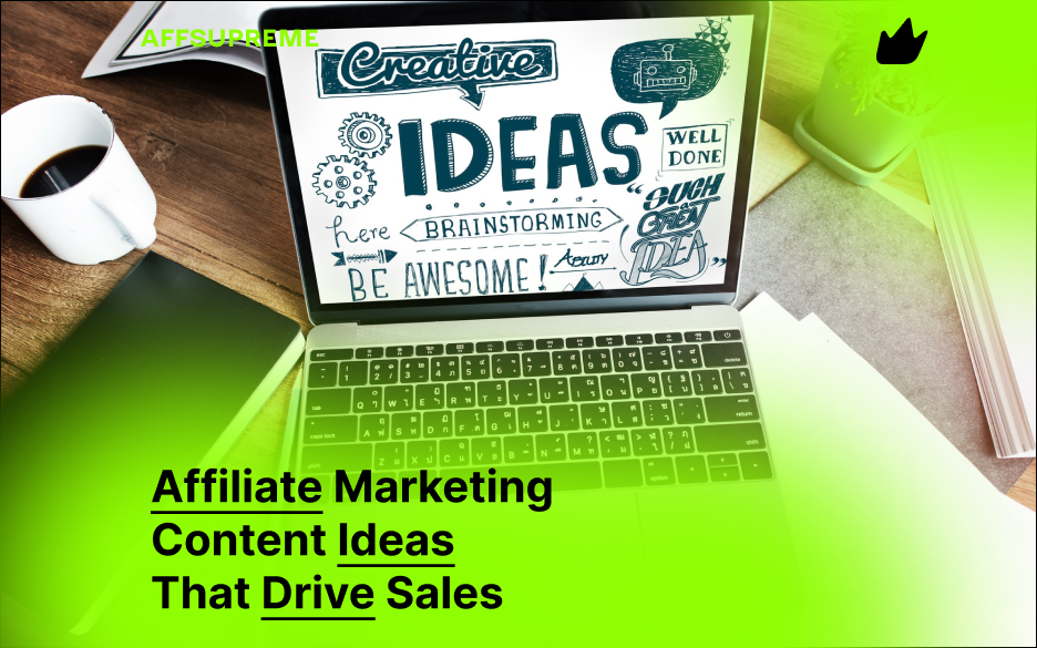 Affiliate Marketing Content Ideas That Drive Sales