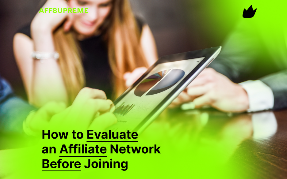 How to Evaluate an Affiliate Network Before Joining